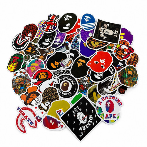 Bape stickers pack - 50,
