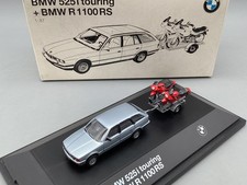 Modellautos 1:87 Herpa BMW 525i touring + BMW R 1100 RS mit OVP