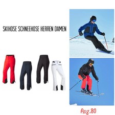 Herren Damen Skihose Winterhose Schneehose Wind & Wasserdicht Atmungsaktiv Ski