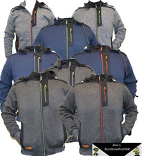 Herren Strickfleecejacke Jacke