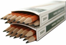 50 Stück Bleistifte Sparpaket HB 2 mittlere Härte zum Schreiben Malen Zeichnen