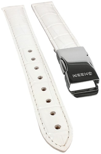 Armband sheen leder weiß - armband,