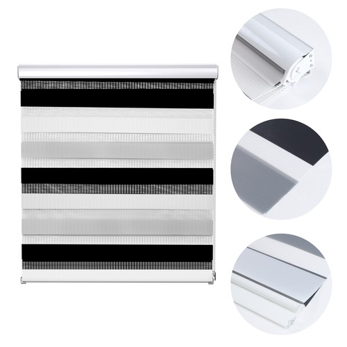 Doppelrollo aluminum klemmfix - doppelrollo,