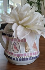 Mosaik Topf Kanne Vase Keramik