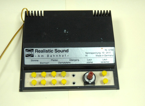 Busch 5760 realistic sound am - busch, "am