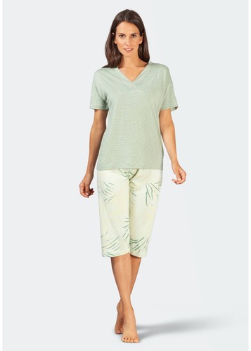 Hajo damen capri - damen, schlafanzug