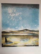 Farblithographie von Werner Lichtner-Aix von 1975