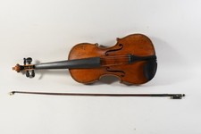 C25U75- Ältere Bratsche mit Bogen in Koffer