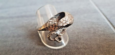 - Großer Silber Ring-Schlange