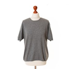 GIORGIO Pullover Grau Kurzarm