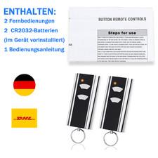 2 Stück Garagen Handsender