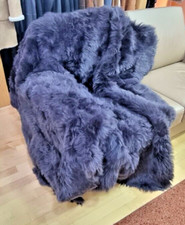NEU !! LAMM  DECKE ECHT PELZ