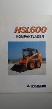Hyundai Construction: HSL 600 Kompaktlader (Prospekt); ca.1990