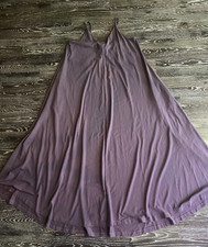 MAT Fashion  weites A- Kleid viskose flieder Gr.M