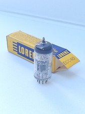 1x Tube Röhre ECC40 Lorenz Neu NOS in OVP Armee Bundeswehr.