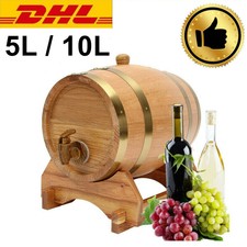 HOLZFASS 5/10 Liter  ZAPFHAHN
