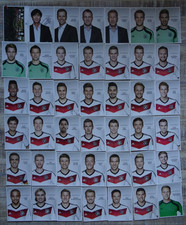 42x DFB WM 2014 komplett inkl. ter Stegen*Mannschaftskarte*EM*Weltmeister*Müller