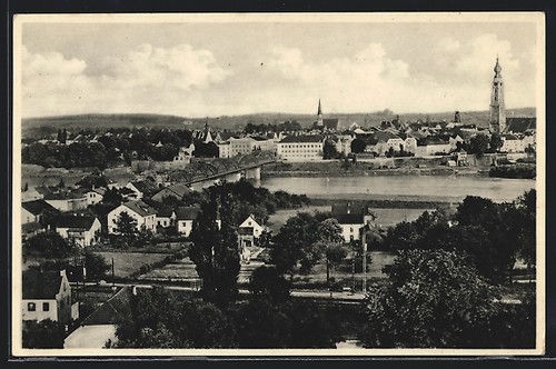 Simbach inn teilansicht - simbach,