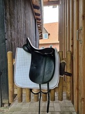 Albion Dressursattel SLK 17 Zoll MW Mittlere Kammer