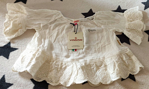 Vingino bluse tunika weiß - bluse,