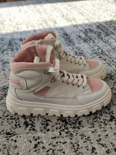 Leder Schnürstiefeletten msgm