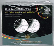20 EUR Silbermünze Otto