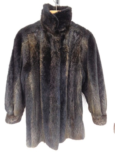 Damen dachs pelzjacke größe - damen, pelzjacke,