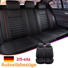 5x Auto Leder Sitzbezügesets