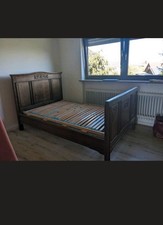 Bettgestell 140 x 200 holz aus Kirsche/ 1900 Jahrhundert