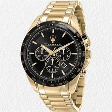 Chronograph TRAGUARDO Herrenuhr Multi-Zifferblatt mit Datumsanzeige Edelstahl