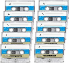 10 Stück Leer Audio Kassetten