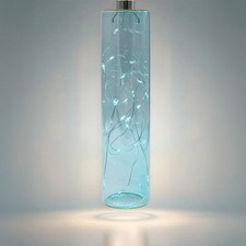 Glas Hänge Lampe 24 x 6 cm -
