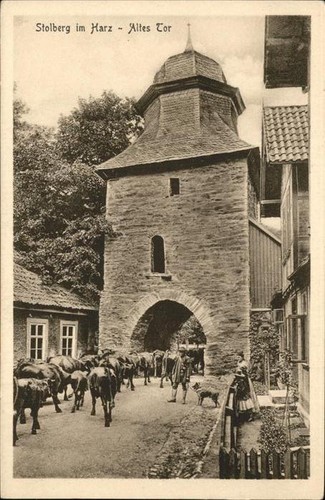 Stolberg harz altes tor - stolberg,