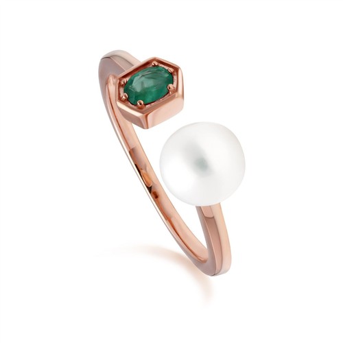 Moderner offener ring mit - moderner,