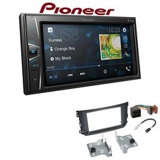 Pioneer Autoradio Bluetooth Touchscreen USB für Smart ForTwo 2010-2015 schwarz