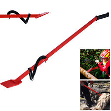 Profi Fällheber 130cm Rot Wendehaken Stammwender Heber Fällhilfe Wendehilfe Neu