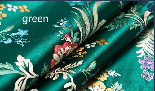 Chinesisch satin blumen - chinesisch, stoff