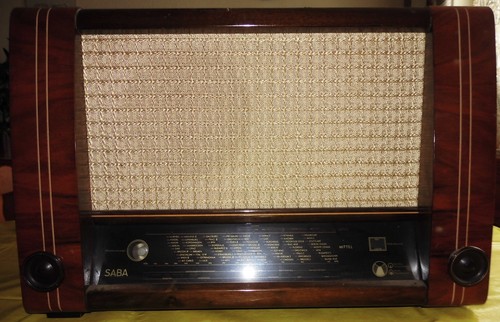 Röhrenradio saba baden - röhrenradio,