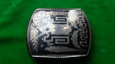 Jugendstil Zigarettenetui oder Tabakdose  835er SILBER mit Niello EMAILLE !!!!!!