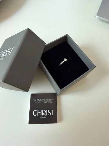 Christ verlobungsring solitär - christ,