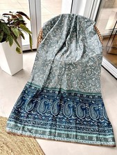 Bassetti BETTWÄSCHE BEZUG COMO G1 grau blau SATIN 200x200 o KISSEN SONDERPREIS