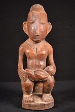 Eine alte Mangbetu weibliche Stammes Statue DR Kongo Afrika Afrique 410