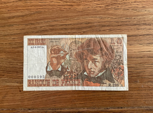 Francs banknote frankreich - francs,