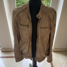 Milestone Lammlederjacke Gebraucht Gr. 52 Top Zustand Braun