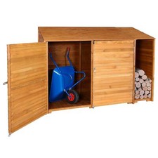 B-Ware Waschbeckenunterschrank MCW-H20, Korb-Schublade 60x65x31cm naturfarben