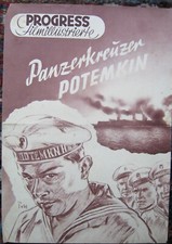 Filmprogramm Panzerkreuzer Potemkin Progress Filmillustrierte 1950