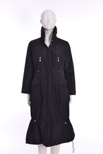 ALEXO Damenmantel Gr. 36 38 schwarz getragen