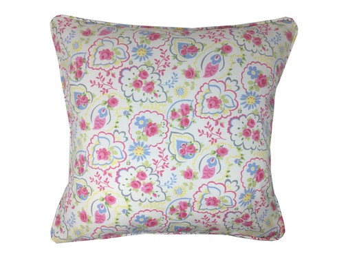 Kissenbezug shabby chic rosen - kissenbezug,