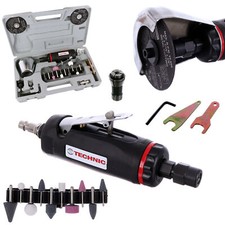 PRO Druckluft Satz 22-teilig Schleifer Grinder Pneumatische Stabschleifer Koffer