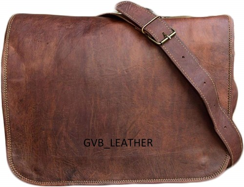 Fair trade leder messenger - trade, bag